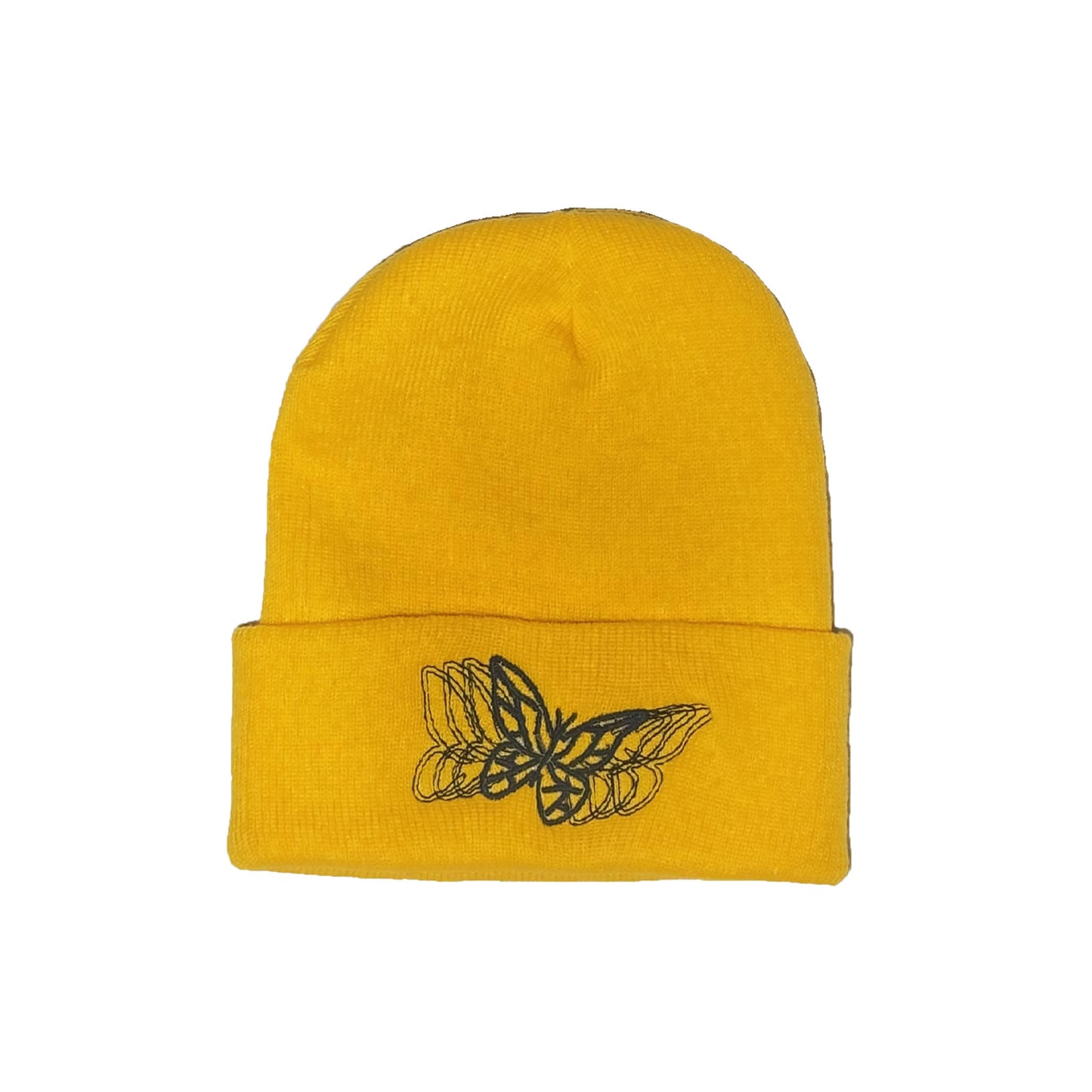 Glitched Butterfly Beanie